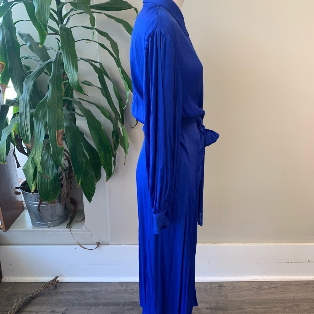 NWT Farm Rio Blue Midi Dress - Picture 10 of 12